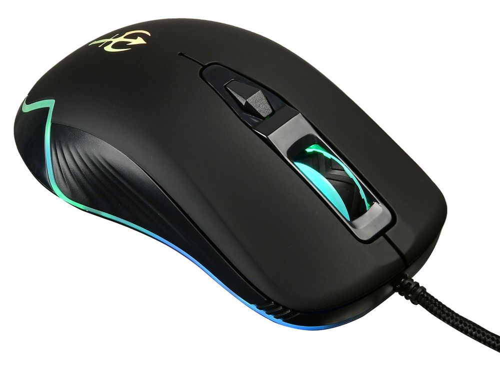 Мышь Oklick STORM 925G (USB, optical, 2400dpi, игровая, black)