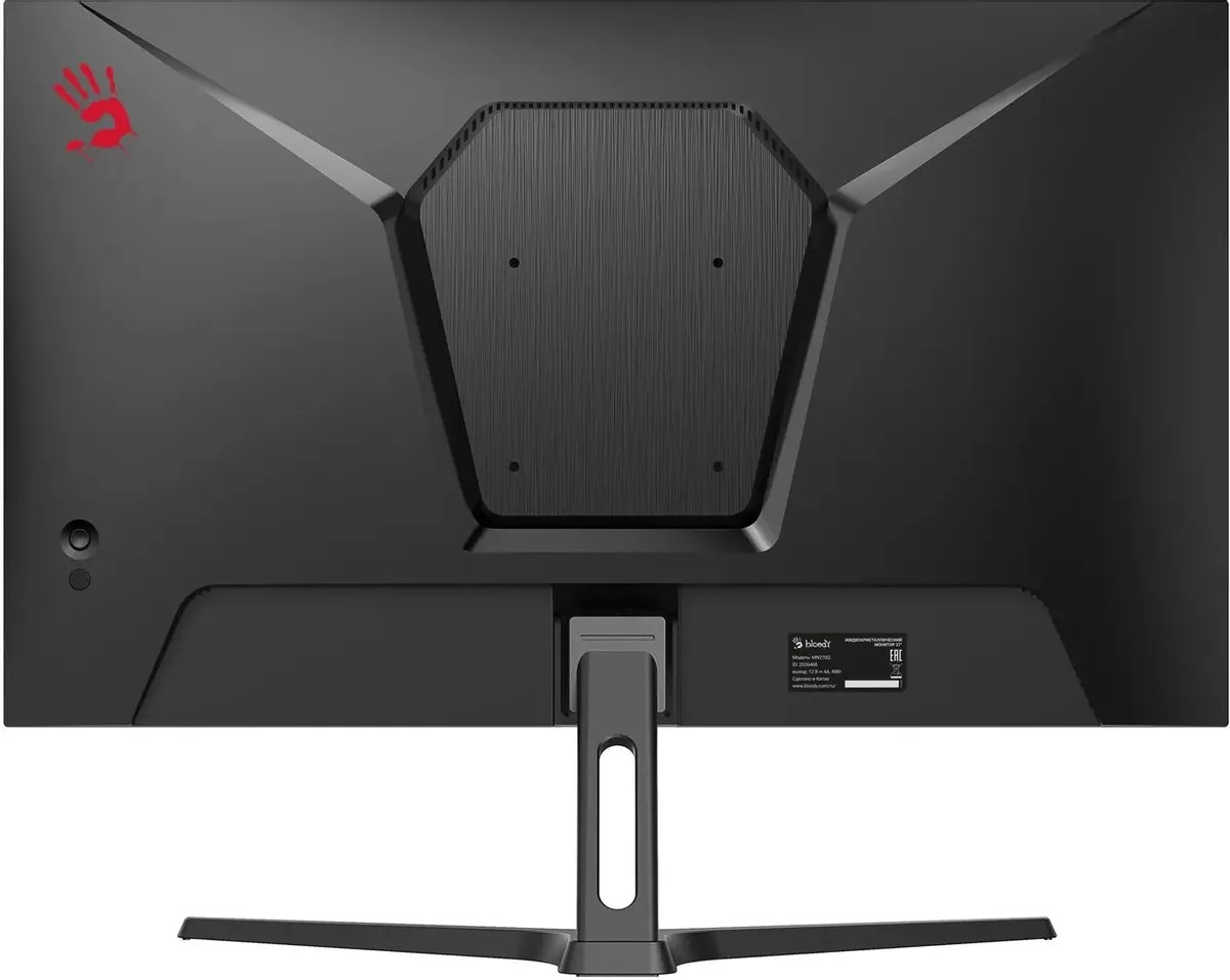 Монитор Bloody 27" MN270Q black (2560x1440, 180Hz, 1 000:1, 178°/178°, 1ms (MPRT), 300cd/m2, IPS, HDMI*2, DP*2, выход на наушники, M/M)
