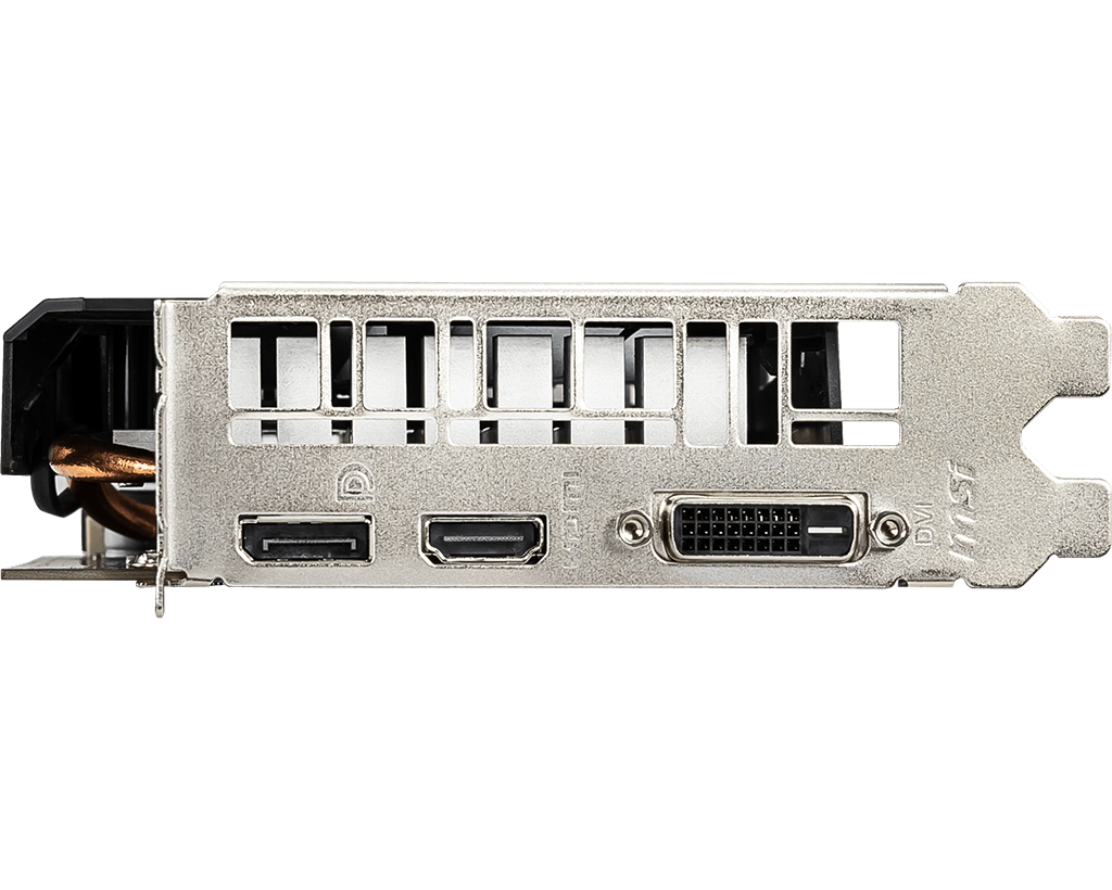 Видеокарта MSI GF GTX1660 6Gb (GTX 1660 SUPER AERO ITX OC, 192bit, GDDR6, HDMI+DP+DVI) RTL