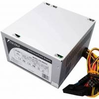 Блок питания Inwin Powerman 400W (PM-400ATX, 80mm, 20+4+4+4pin, PCI-E 6pin, 3*SATA, 2*HDD, 1*FDD) OEM