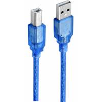 Кабель USB 2.0 Am - Bm 1.5m (FMA02-01, blue) FUMIKO