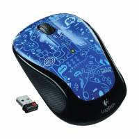 Мышь беспроводная Logitech M325 (optical, 1000dpi, AA, blue)