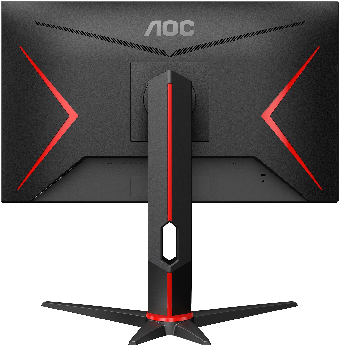 Монитор AOC 23.8" 24G2SU black-red