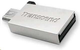 Флеш накопитель USB 2.0 16Gb Transcend JetFlash 380S (TS16GJF380S, OTG, silver)