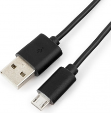 Кабель USB 2.0 Am - micro USB 1.8m (CC-mUSB2-AMBM-6, медь, экранированный, black) Cablexpert