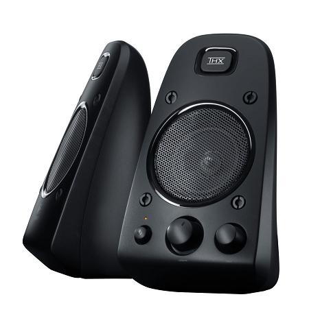 Колонки Logitech Z-623 (130W + 2x35W, black)