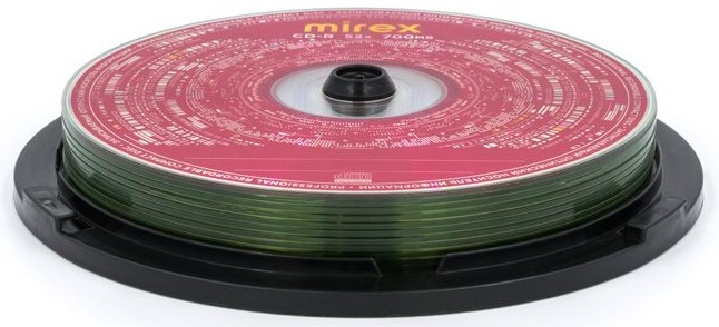Диск CD-R Mirex (700Mb, 52x, 10шт., slim case)