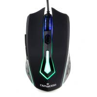 Мышь Гарнизон АЛКЕС GM-700G (USB, optical, 1600dpi, игровая, 1.4m,  black)
