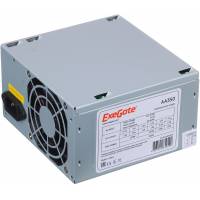 Блок питания ExeGate 350W (AA350, 80mm, 20+4+4pin, 2*SATA, 2*HDD) OEM