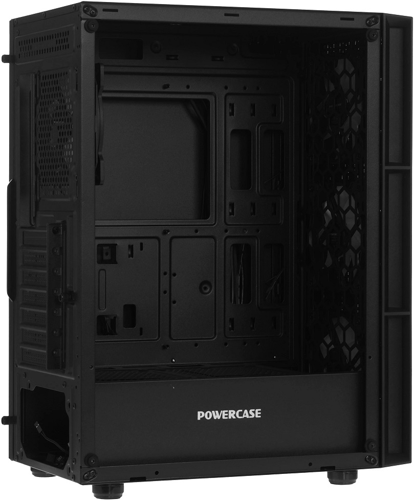 Корпус Powercase Mistral EA17 (CMAEA17-A4) (без БП, ATX, USB3.0, 4x ARGB Fan, black)