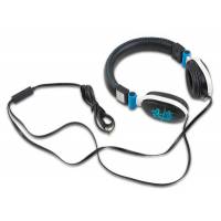 Наушники Mediana HP-822 (накладные закрытые, без микрофона, 1.5m, регулятор, black-blue)