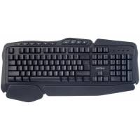Клавиатура Perfeo Strike PF-A4390 (USB, регулируемая подсветка, мультимедийная, игровая, black)