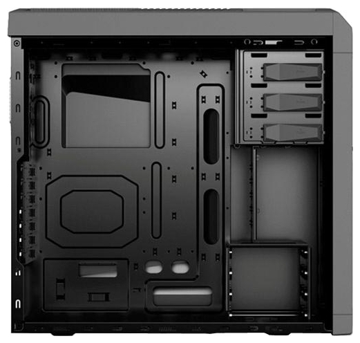 Корпус ZALMAN Z5 (без БП, ATX, black)