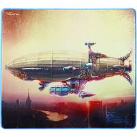 Коврик для мыши QUMO (Moscow Zeppelin, тканевый на резиновой основе, игровой, 400x355x3mm)