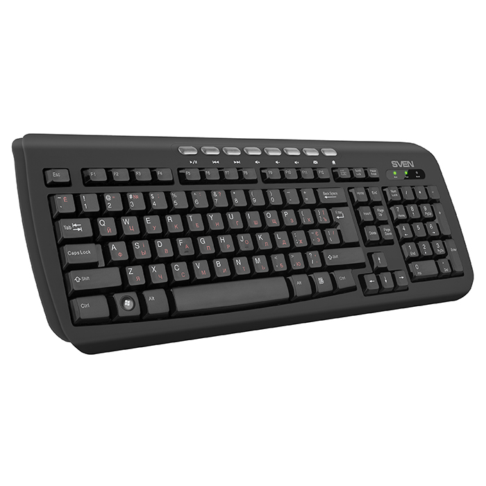 Клавиатура Sven KB-C3050 (USB, мультимедийная, black)