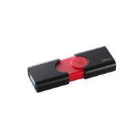 Флеш накопитель USB 3.1 16Gb Kingston DT106 (DT106/16GB, black)