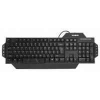 Клавиатура ZALMAN ZM-K350M (USB, мультимедийная, black)