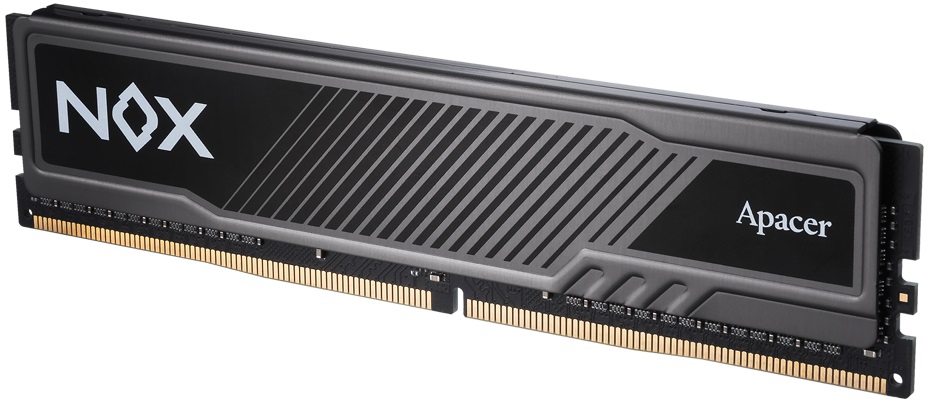 Память DDR4 8Gb PC25600, 3200MHz, Apacer Nox (AH4U08G32C28YMBAA-1, black)