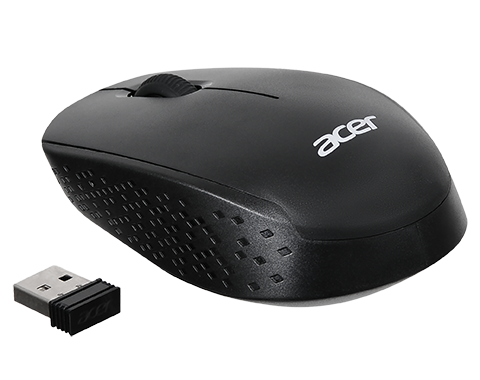 Мышь беспроводная Acer OMR020 (optical, 1200dpi, AA, black)