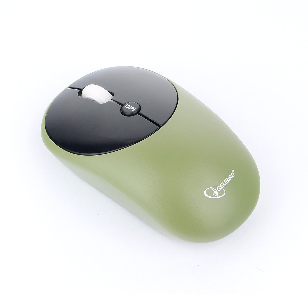Клавиатура+мышь беспроводные Gembird KBS-9001 (black-green)