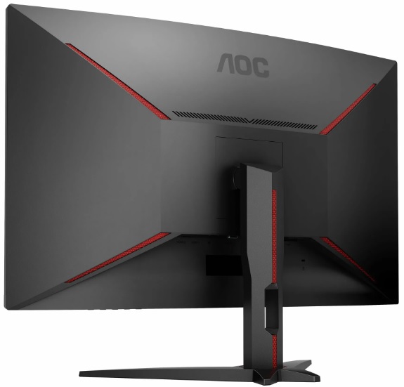 Монитор AOC 32" C32G1 black-red (1920x1080p, 144Hz, 3000:1, 178°/178°, 4ms, 250cd/m2, VA, DP, HDMIx2, выход на наушники)