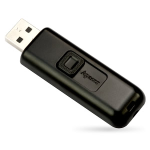 Флеш накопитель USB 2.0 64Gb Apacer AH325 (AP64GAH325B-1, black)
