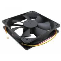 Вентилятор ACD-F1225SM3-A (120x120x25, sleeve, 1600rpm, 28dBa, 3pin, black) OEM