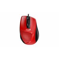 Мышь Genius DX-150X (USB, optical, 1000dpi, black-red)