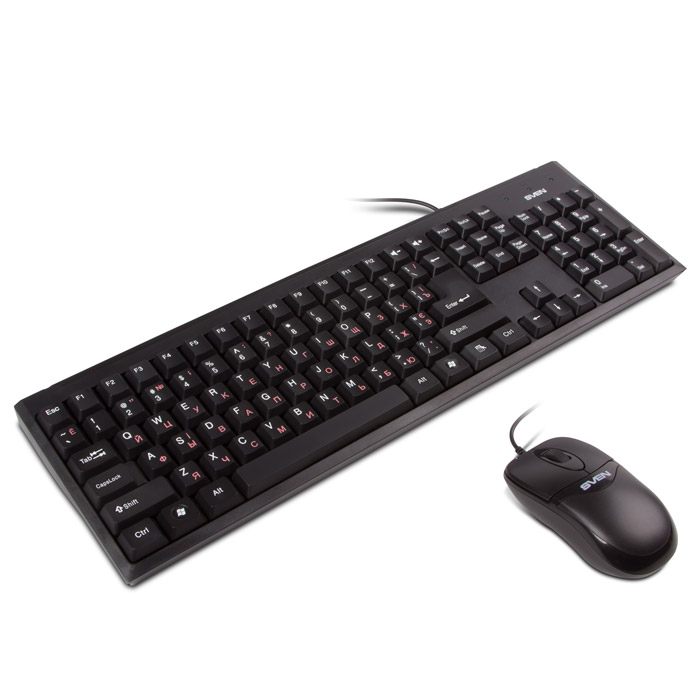 Набор клавиатура и мышь Sven Standard 310 Combo (black)