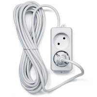 Сетевой удлинитель Гарнизон (EL-NL2-W-5, 2 розетки, 5 метров, 10A, white) OEM