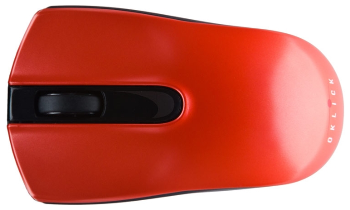 Мышь беспроводная Oklick 565SW (optical, 800dpi, 2*AAA, black-red)