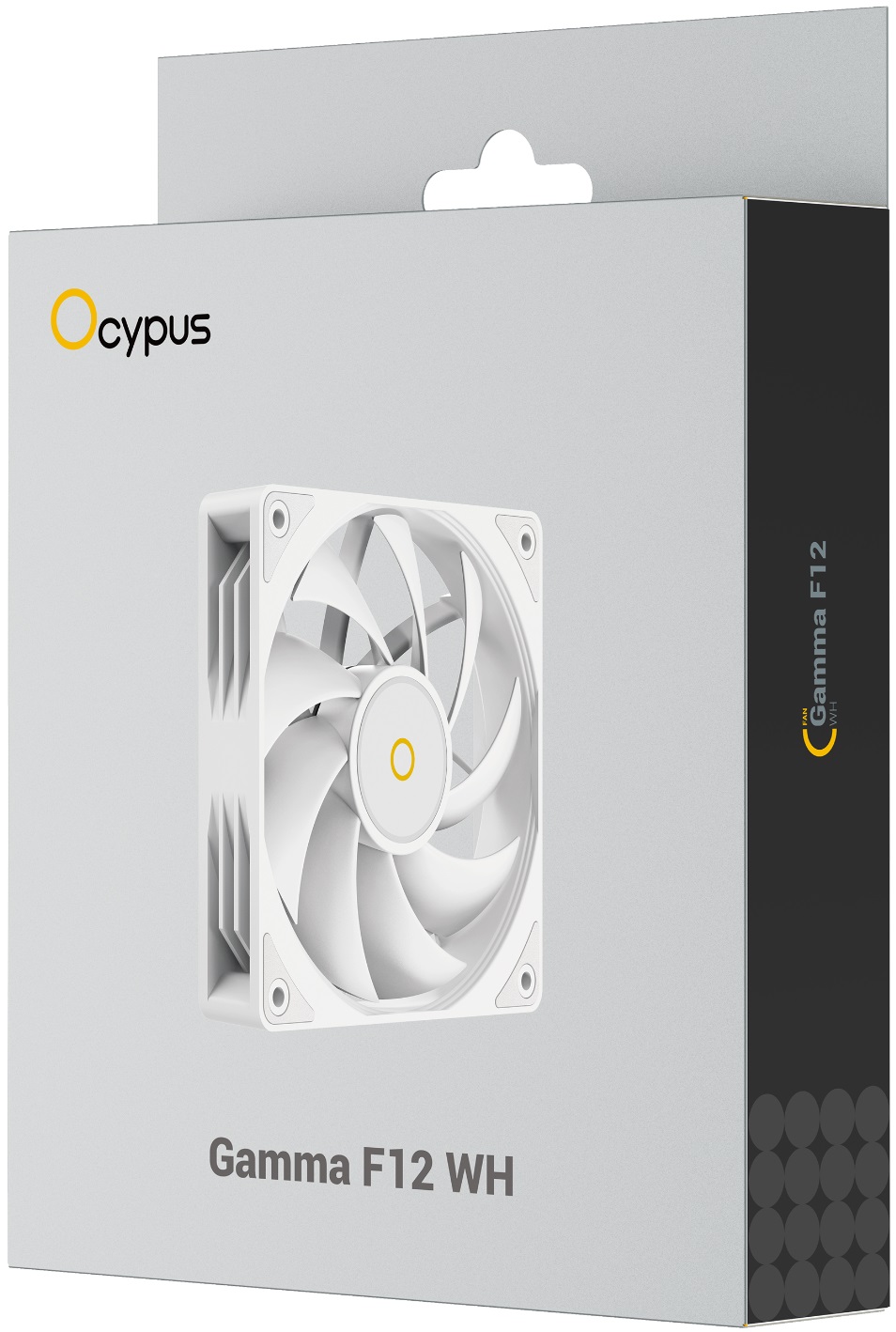 Вентилятор Ocypus Gamma F12 WH (120x120x25mm, Hydro, 1300rpm, 25dBa, 3pin, white) RTL