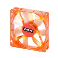 Вентилятор ExeGate Mirage (120x25B/UV) (120x120x25mm, Ball, 1600rpm, 20dBa, 3pin, ультрафиолетовый yellow LED) OEM