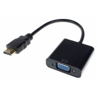 Конвертер HDMI (m) -> VGA (f) (CLN2530, 1920x1080p, 0.15m, black)