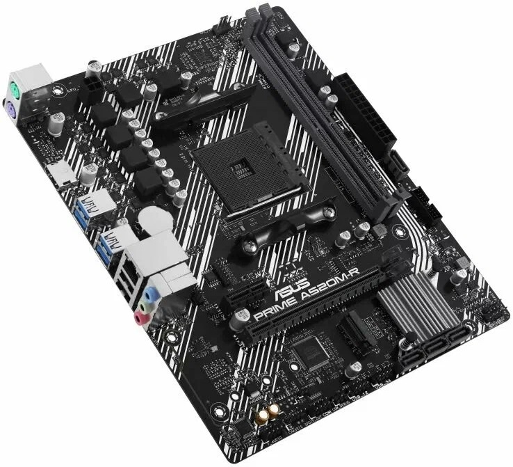 Материнская плата ASUS PRIME A520M-R (AM4, mATX) RTL
