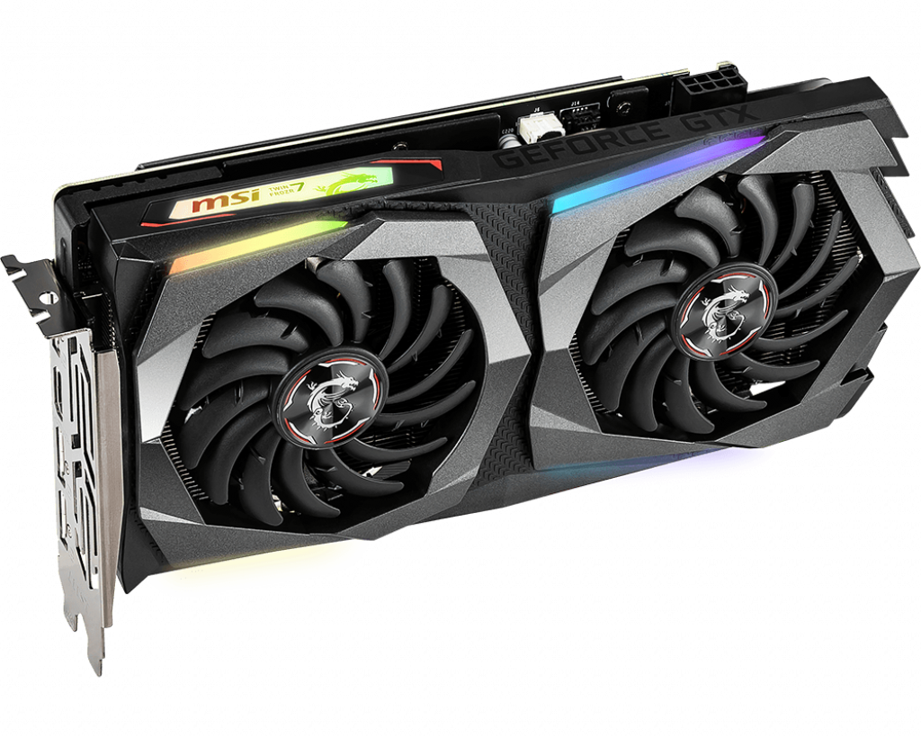 Видеокарта MSI GF GTX1660Ti 6Gb (GTX 1660 TI GAMING X 6G, 192bit, GDDR6, HDMI+3xDP) RTL