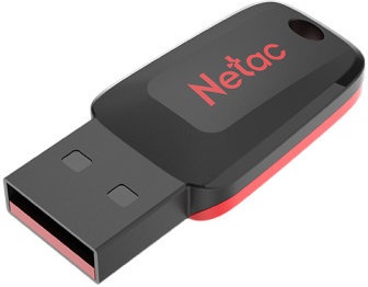 Флеш накопитель USB 2.0 4Gb Netac U197 (NT03U197N-004G-20BK, black)