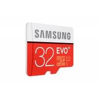 Карта памяти SDmicro Card 32Gb Samsung EVO+ (MB-MC32DA/RU, Class 10, UHS-I, 80Mb/s, адаптер SD)