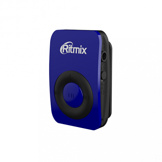 Плеер Flash Ritmix RF-1010 (microSD до 16Gb, MP3, blue)