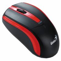 Мышь беспроводная Genius NS-6005 (optical, 1000dpi, AA/AAA, black-red)