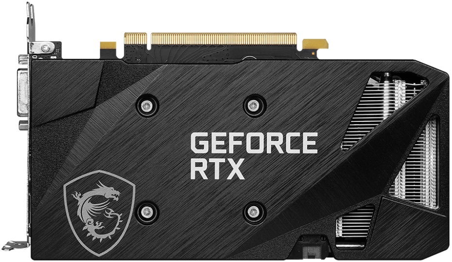 Видеокарта MSI GF RTX3050 8Gb (RTX 3050 VENTUS 2X XS 8G OC, 128bit, GDDR6, HDMI+DVI+DP) RTL