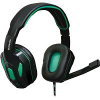 Наушники Defender Warhead G-275 (полноразмерные закрытые, c микрофоном, игровые, 1.8m, промо-код "War Thunder", black-green)