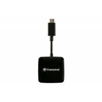 Карт-ридер Transcend (TS-RDC2K, SDXC, microSD, black, USB 3.0 Type-C )