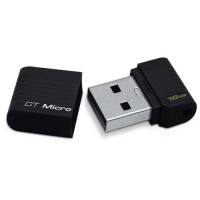 Флеш накопитель USB 2.0 16Gb Kingston DTMicro (DTMCK/16GB, black)