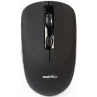 Мышь беспроводная Smartbuy ONE (SBM-345AG-K, optical, 1600dpi, 2xAAA, black)