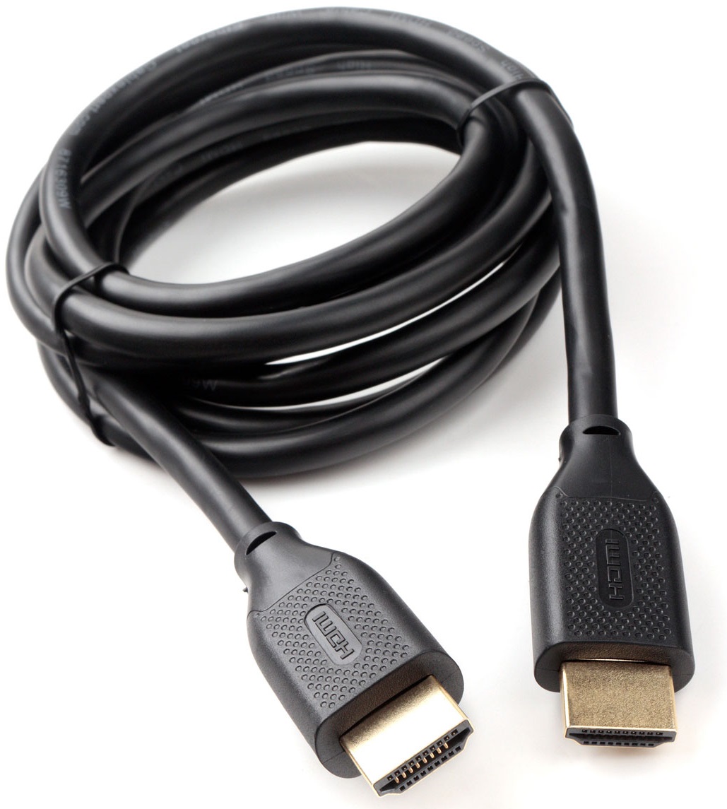 Кабель HDMI (m) - HDMI (m) 2.0m (CC-HDMI8K-2M, медь, ver.2.1, 8K, с позолоченными контактами, двойное экранирование, black) Cablexpert