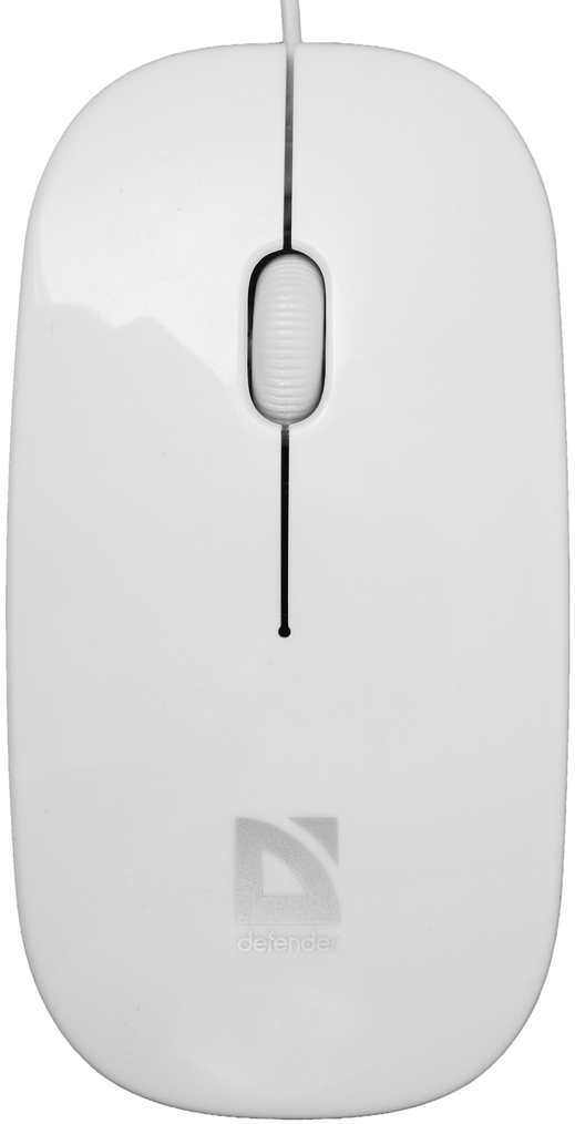 Мышь Defender NetSprinter 440 WI (USB, optical, 800dpi, ультратонкая для ноутбука, white-blue)