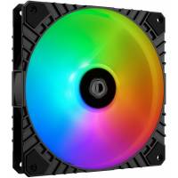 Вентилятор ID-Cooling WF-14025-XT ARGB (140x140x25mm, Hydro, 500-1600rpm, <31dBa, 4pin, PWM, ARGB, black) RTL