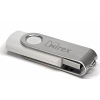 Флеш накопитель USB 2.0 4Gb Mirex Swivel (white)