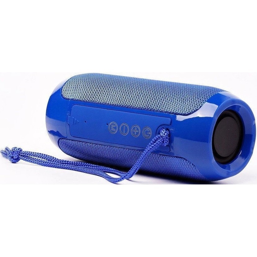 Колонка T&G TG117 (10W, портативная, аккумулятор 1200mAh, Bluetooth v.5.0, микрофон, громкая связь, AUX, USB, MicroSD, FM, MP3, blue)